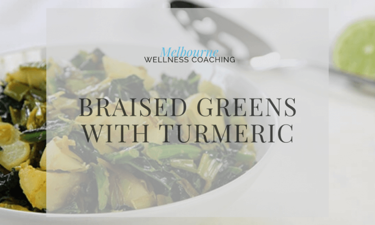 Recipe: Braised Greens with Turmeric